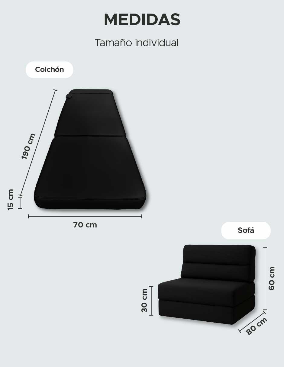 Sofá sofá cama plegable 8