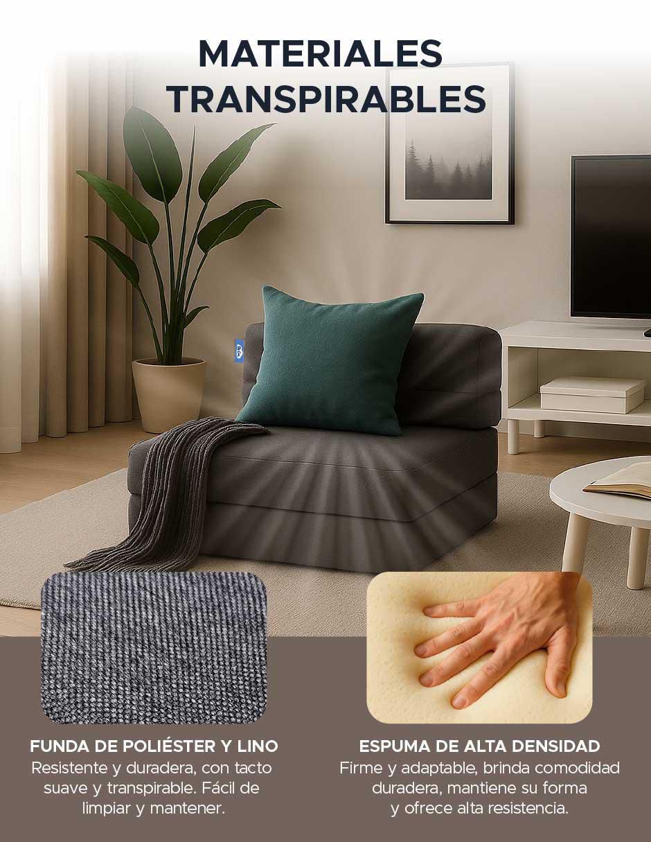 Sofá sofá cama plegable skycare "de" poliéster