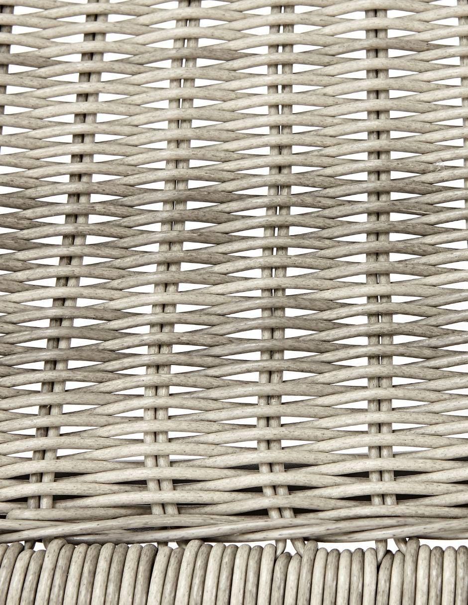 Juego de sillas 4 piezas de ratán PVC 2
