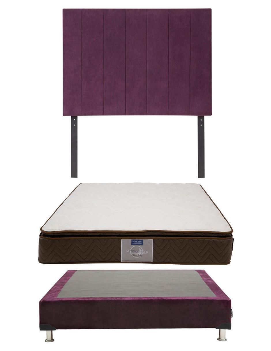 Set Recámara Argos Box de madera pino