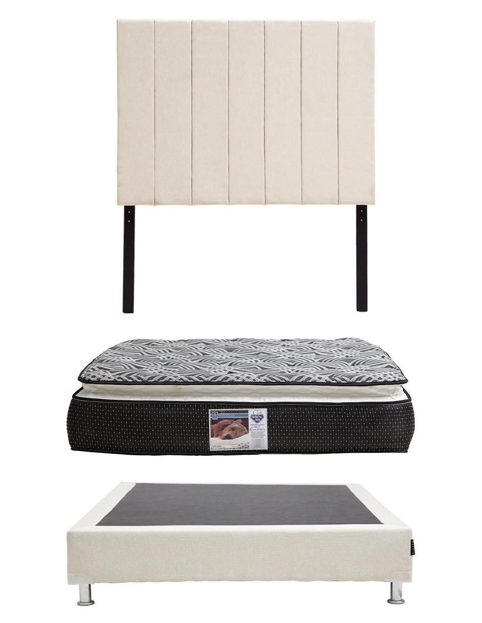 Set Recámara Argos Box de madera pino