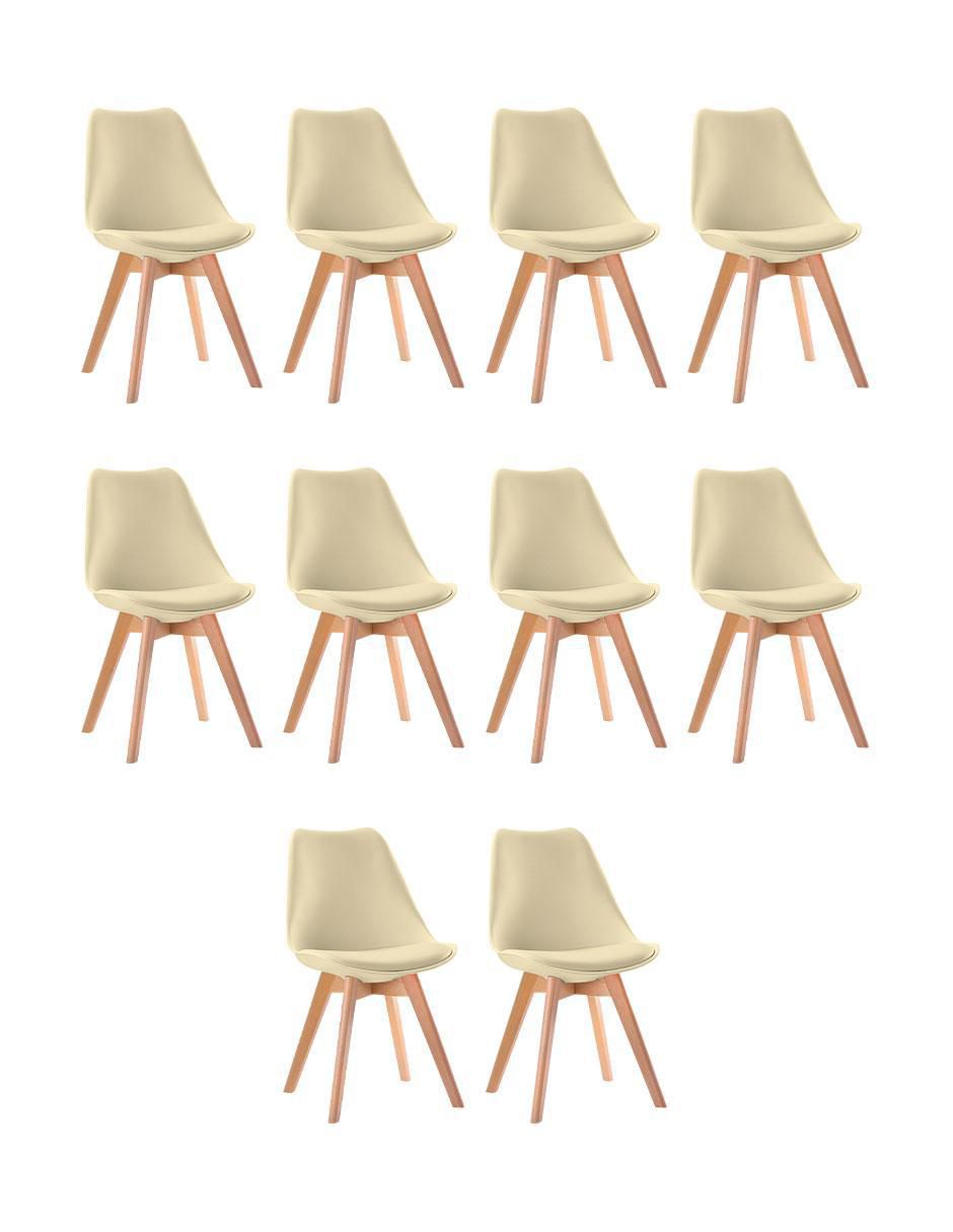Silla 10 piezas de plástico