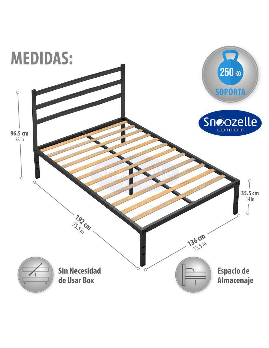 Base para cama de metal 5
