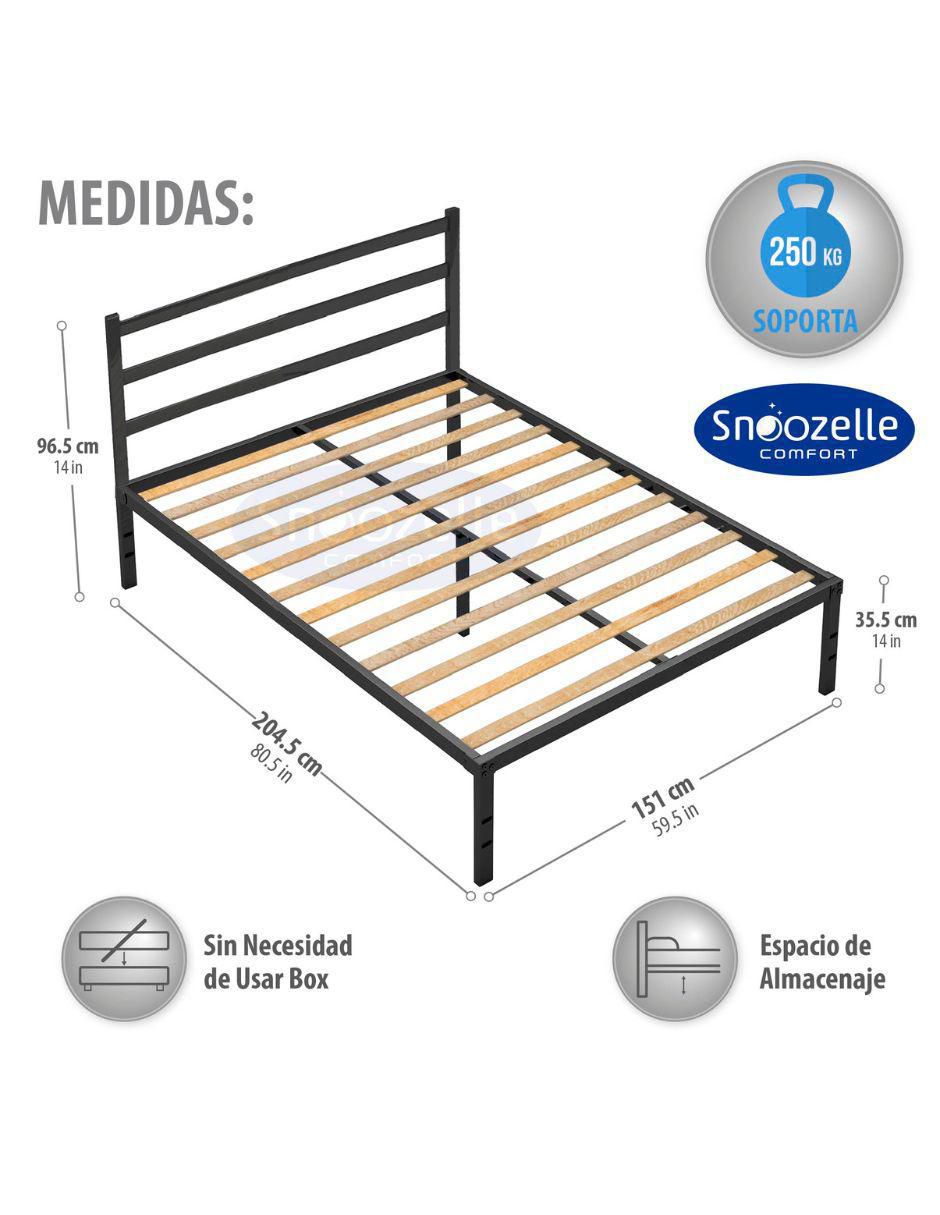 Base para cama de metal 5
