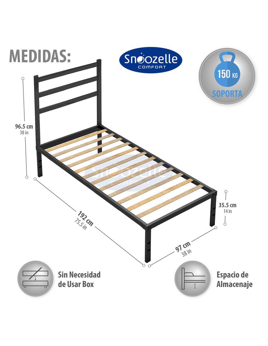 Base para cama de metal 5