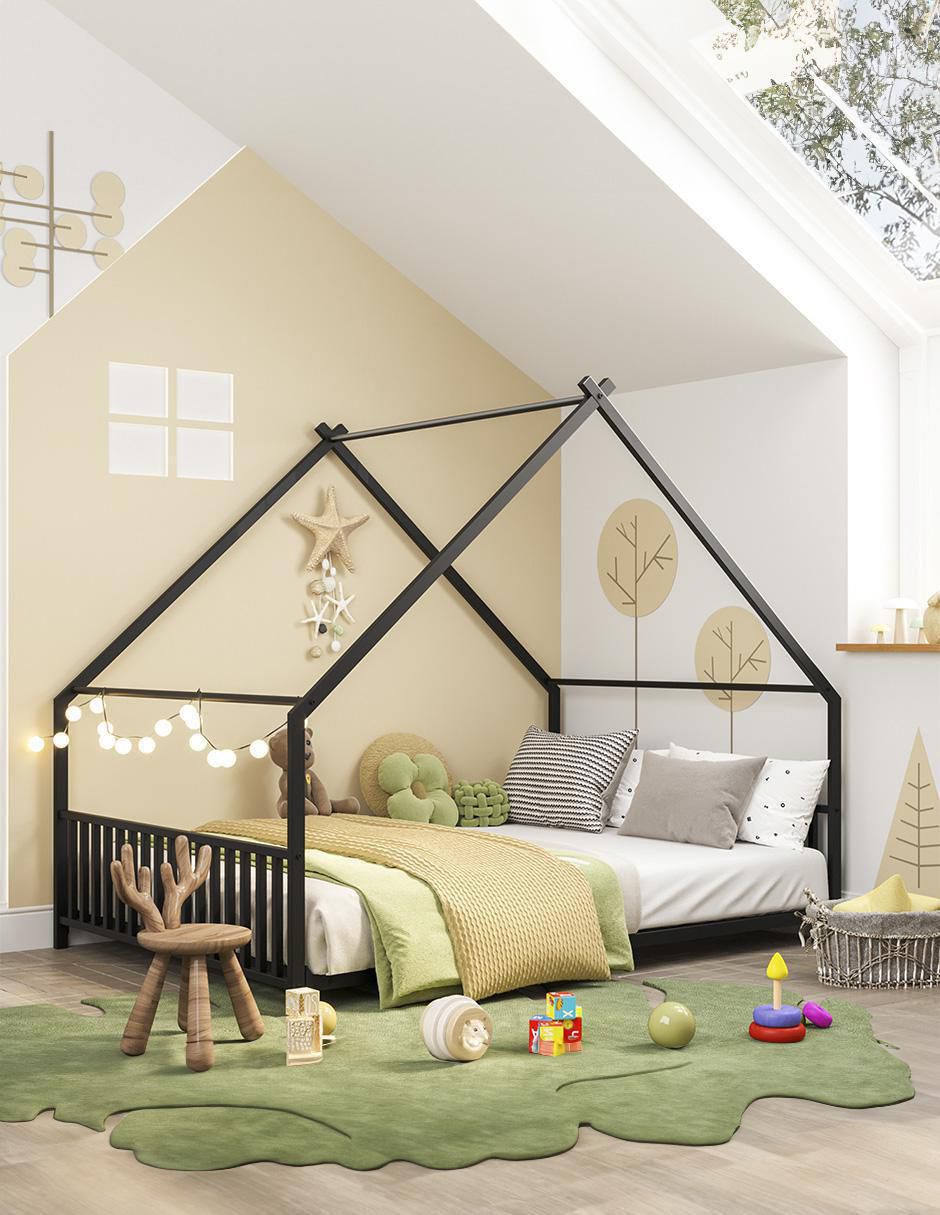 Base para cama de metal