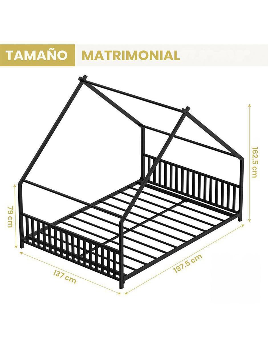 Base para cama de metal 6