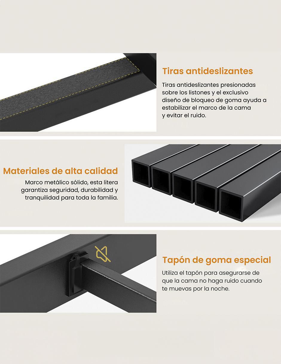Litera sin familia o colección  fabato "de" metal