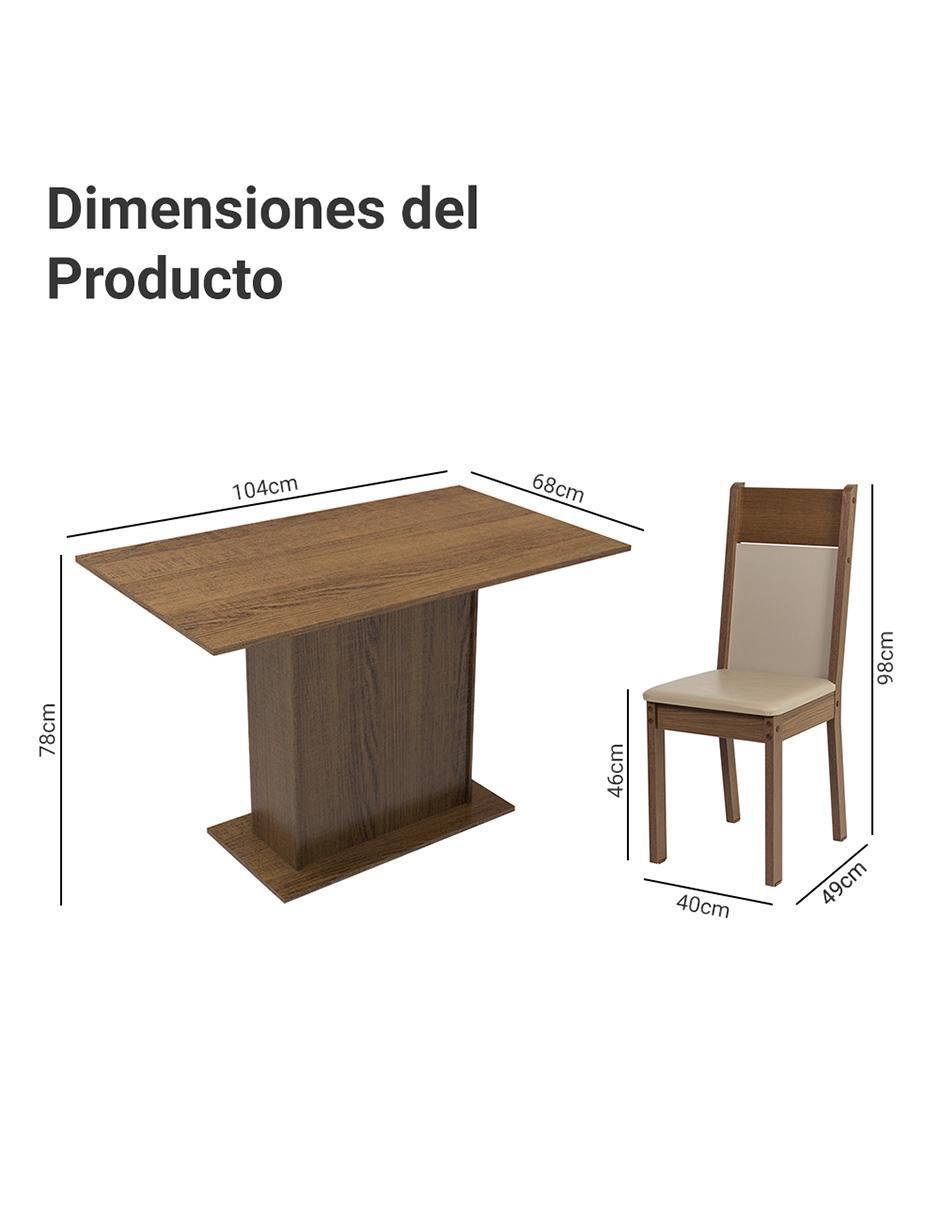 Comedor Sheila para 4 personas 7