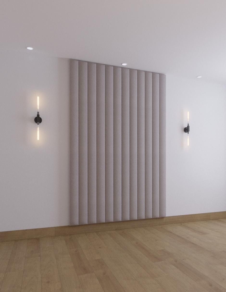 Cama modern luxury 240 con patrones de 13 cm wall furniture paneling "de" tela mat