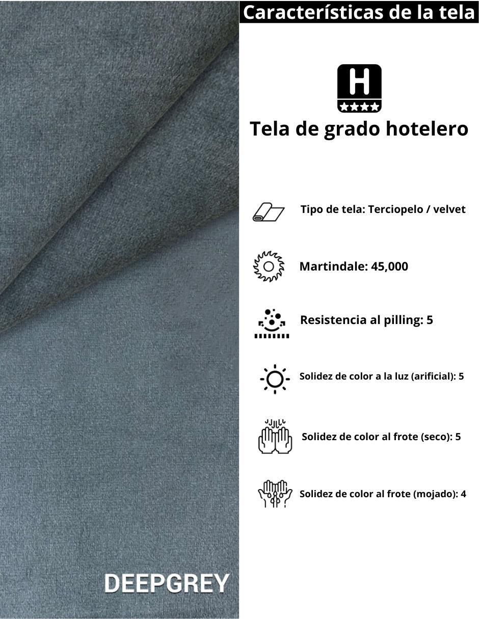 Cama Modern Luxury de tela 9