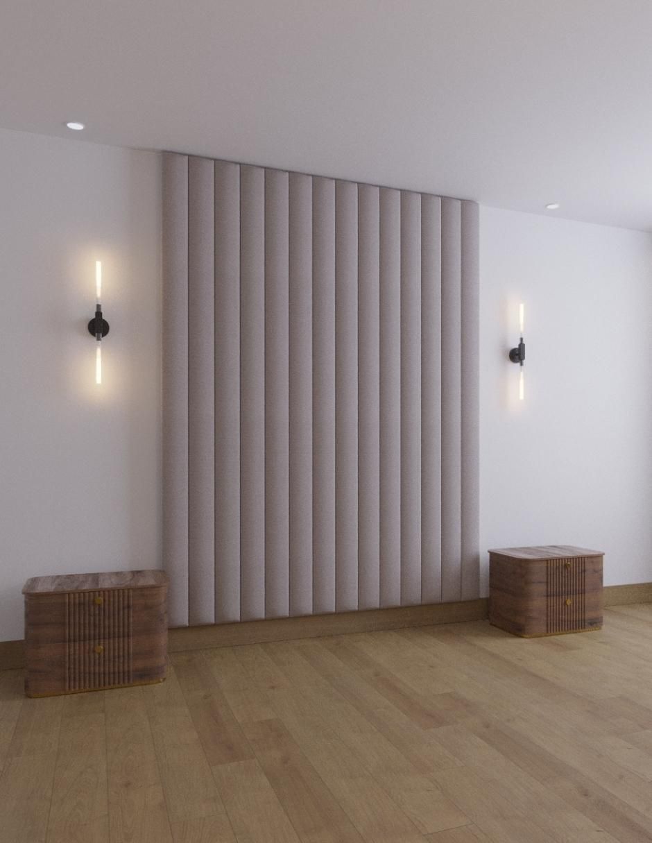 Cama Modern Luxury de tela 4