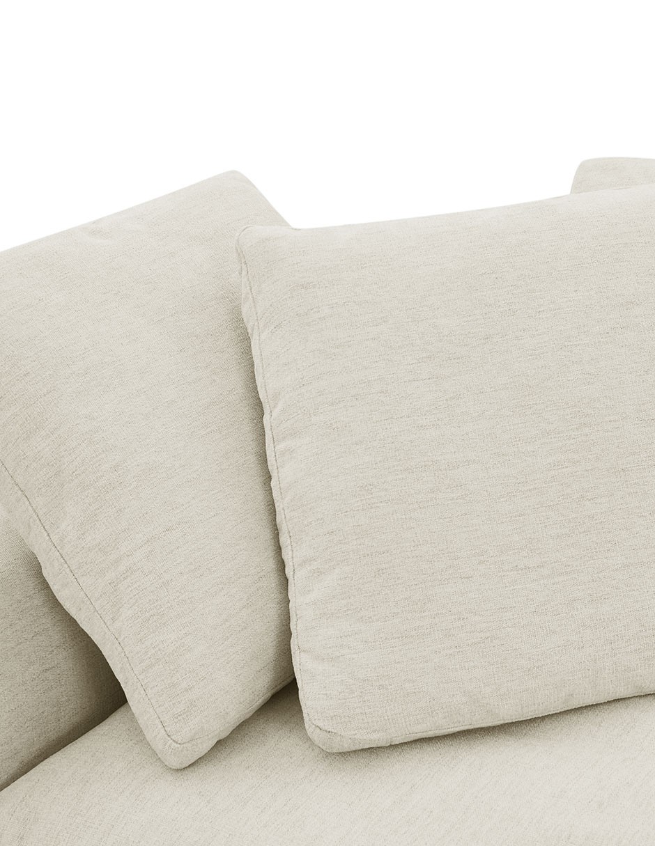 SALA MODULAR BRENT *CE TELA, BEIGE