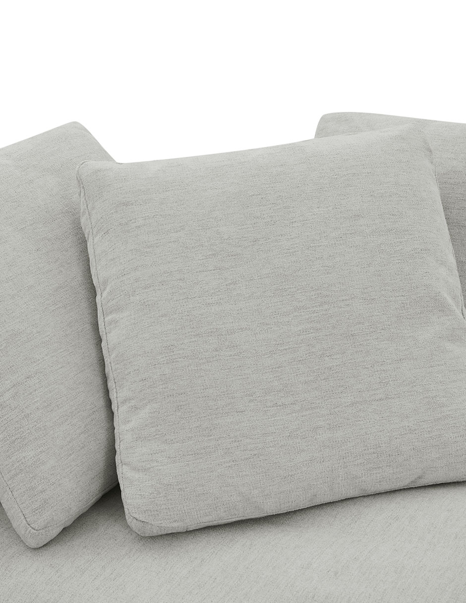SALA MODULAR BRENT *CE TELA, BEIGE