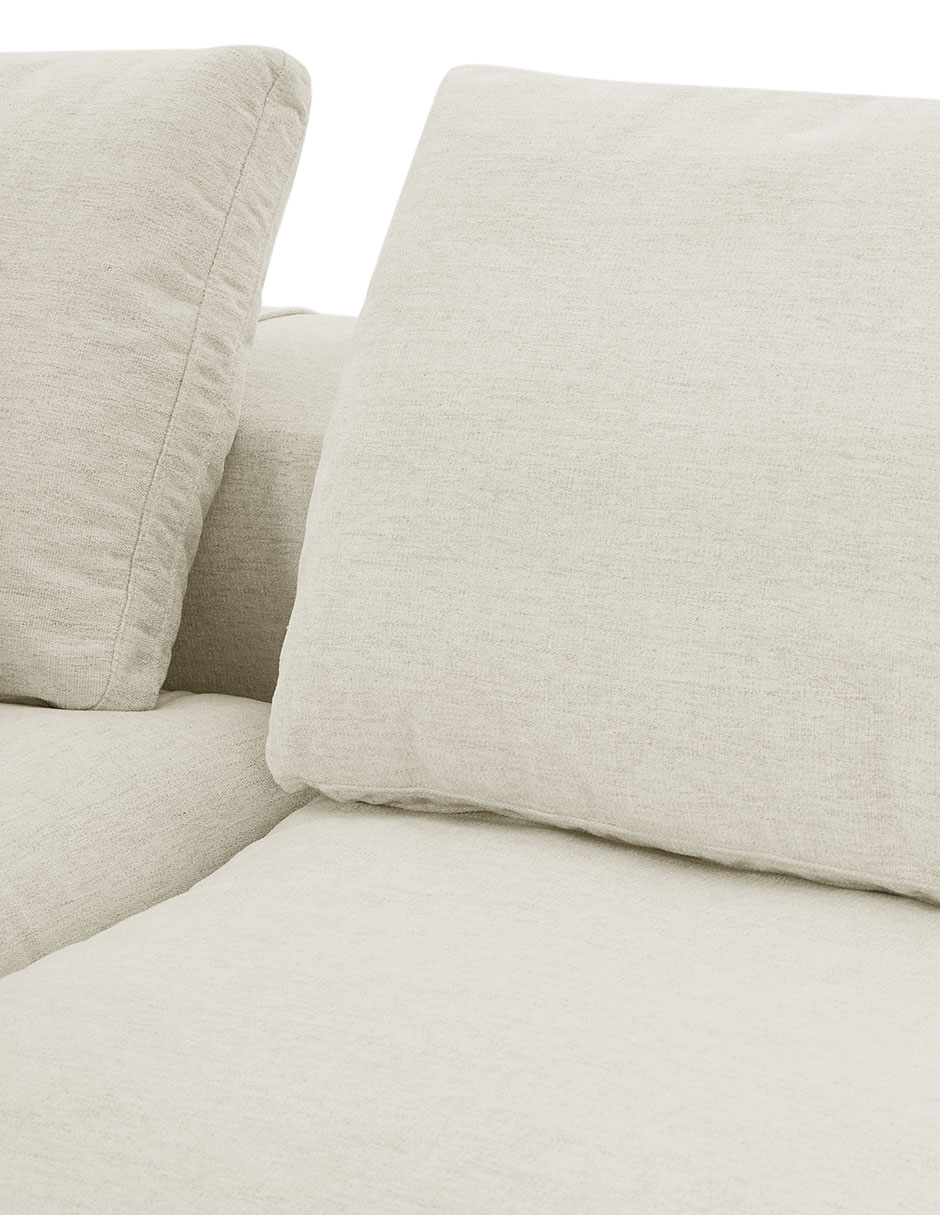SALA MODULAR BRENT *CE TELA, BEIGE
