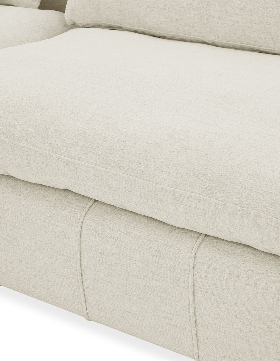 SALA MODULAR BRENT *CE TELA, BEIGE
