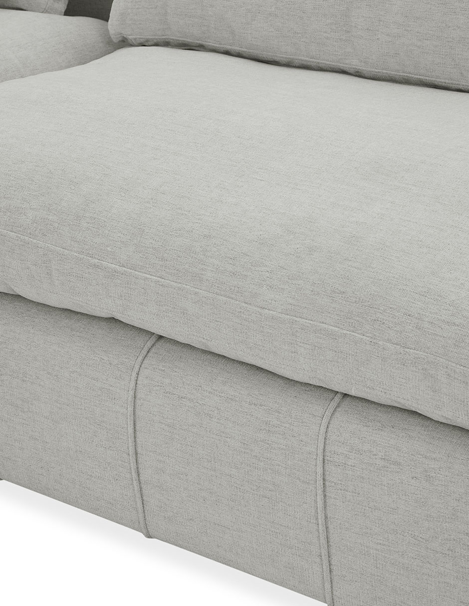 SALA MODULAR BRENT *CE TELA, BEIGE