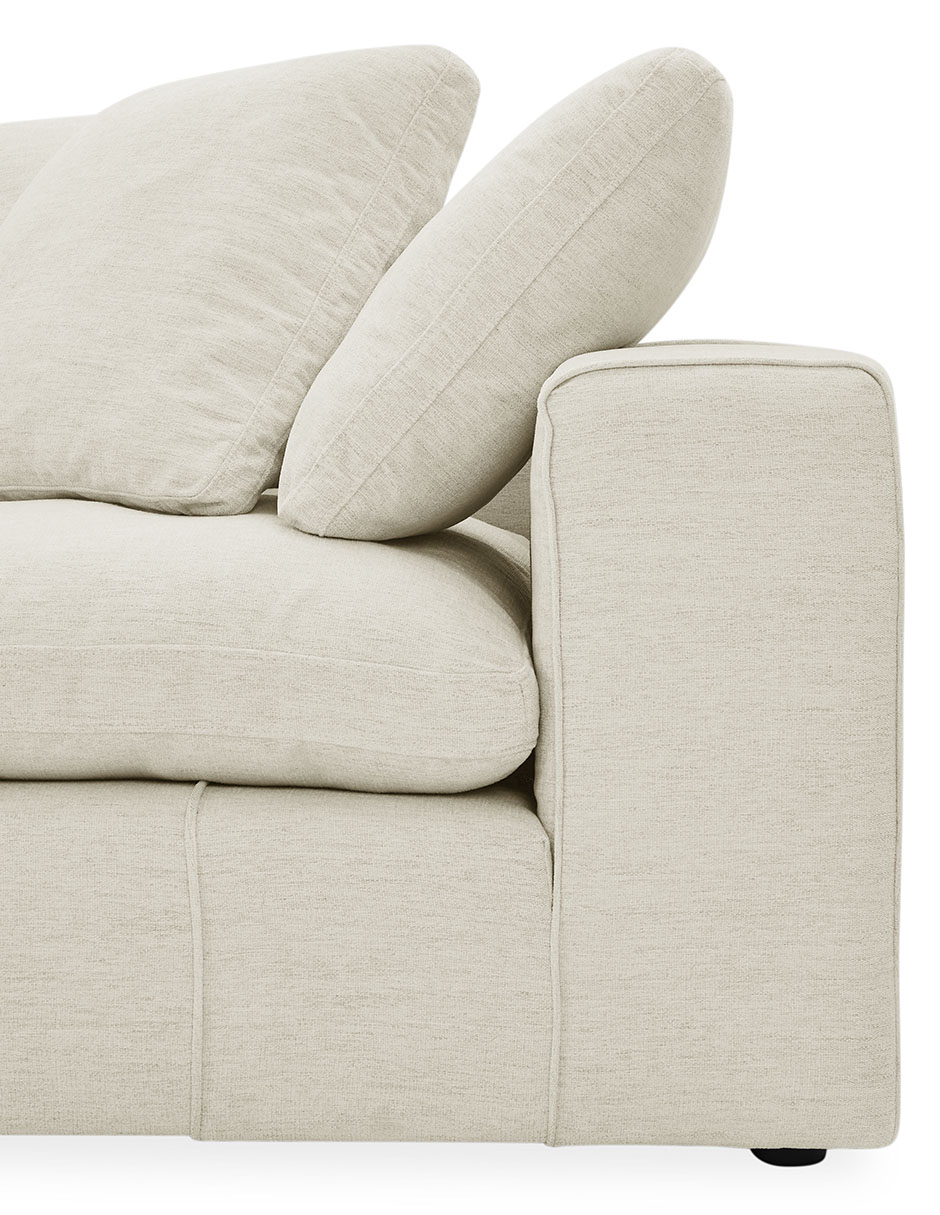 SALA MODULAR BRENT *CE TELA, BEIGE