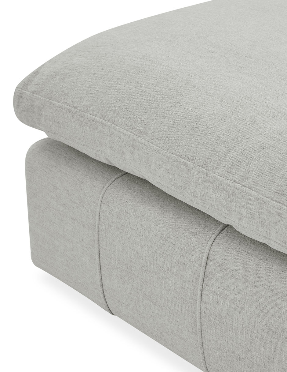 TABURETE BRENT *CE TELA, BEIGE