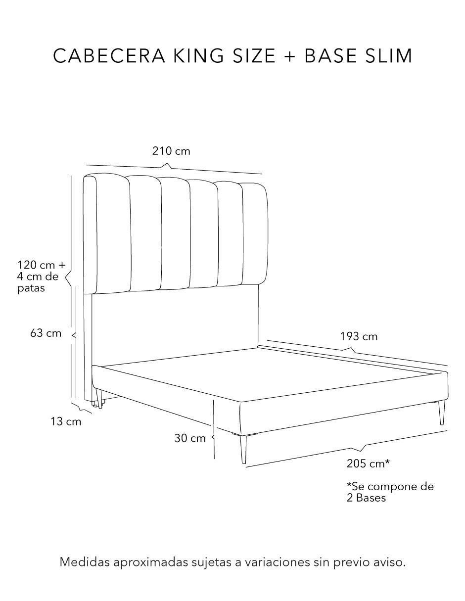 Cama Kami Slim de madera 4
