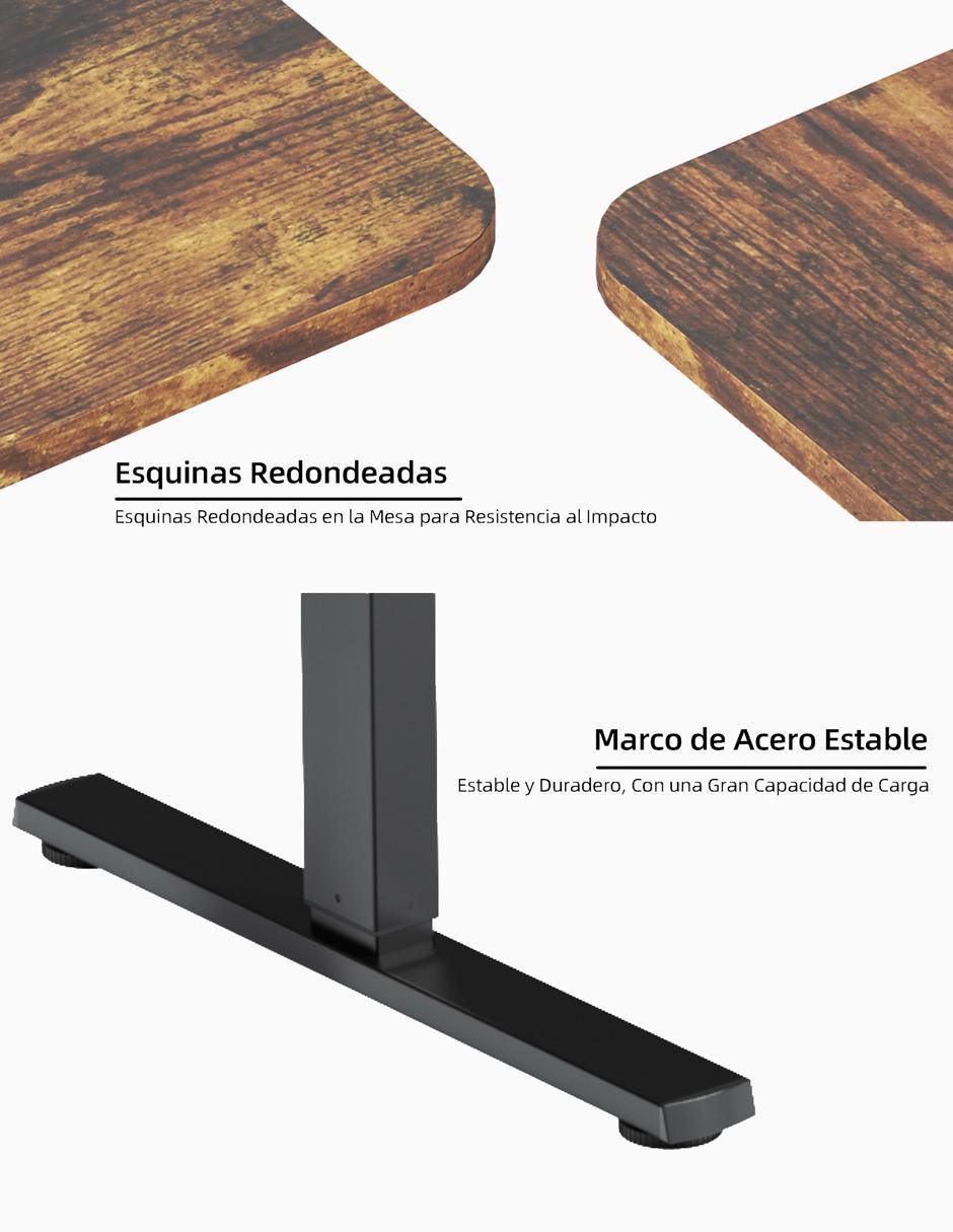 Escritorio Samir Vintage de MDF 6