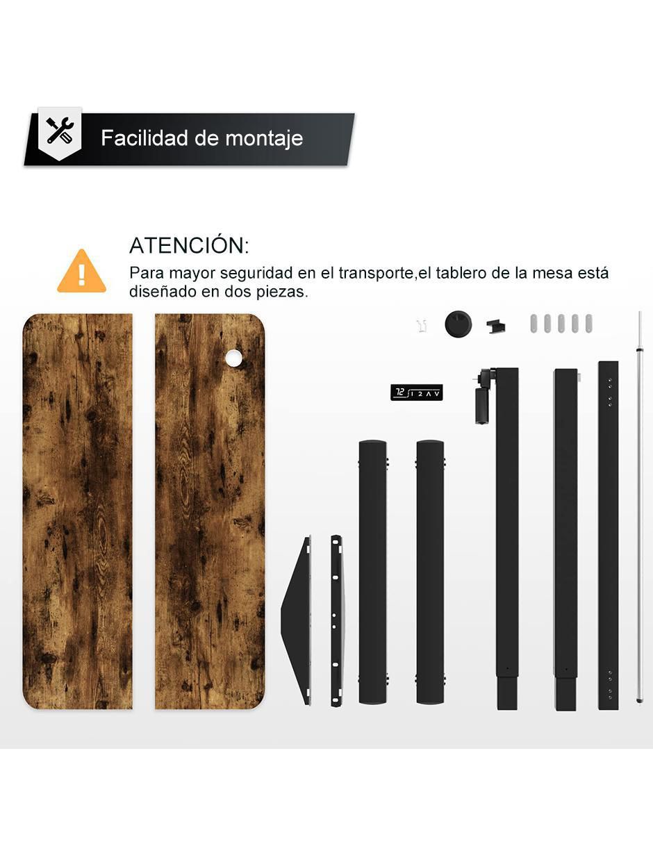 Escritorio Samir Vintage de MDF 7