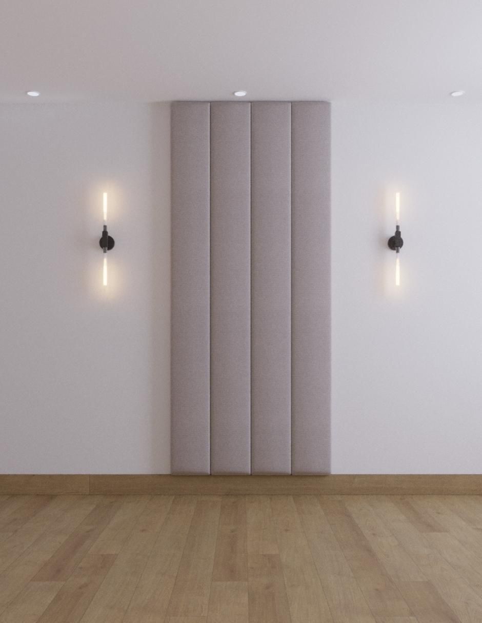 Cama modern luxury 240 con patrones de 26 cm wall furniture paneling "de" tela ind
