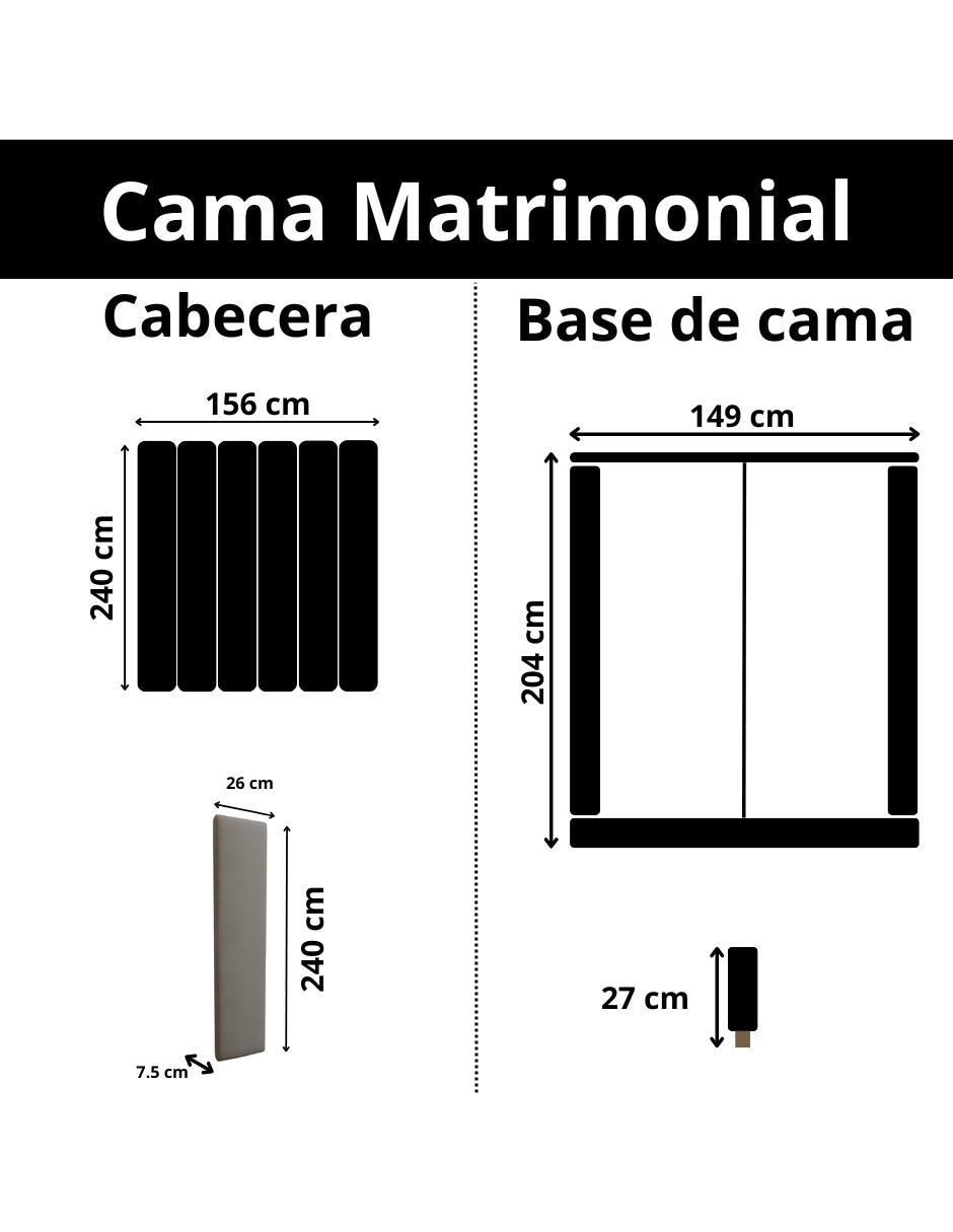 Cama modern luxury 240 con patrones de 26 cm wall furniture paneling "de" tela mat