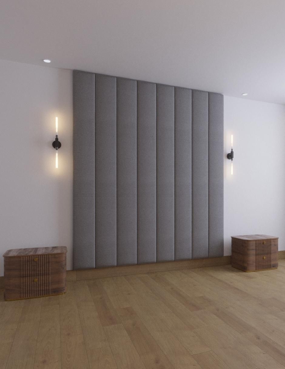 Cama Modern Luxury de tela 6