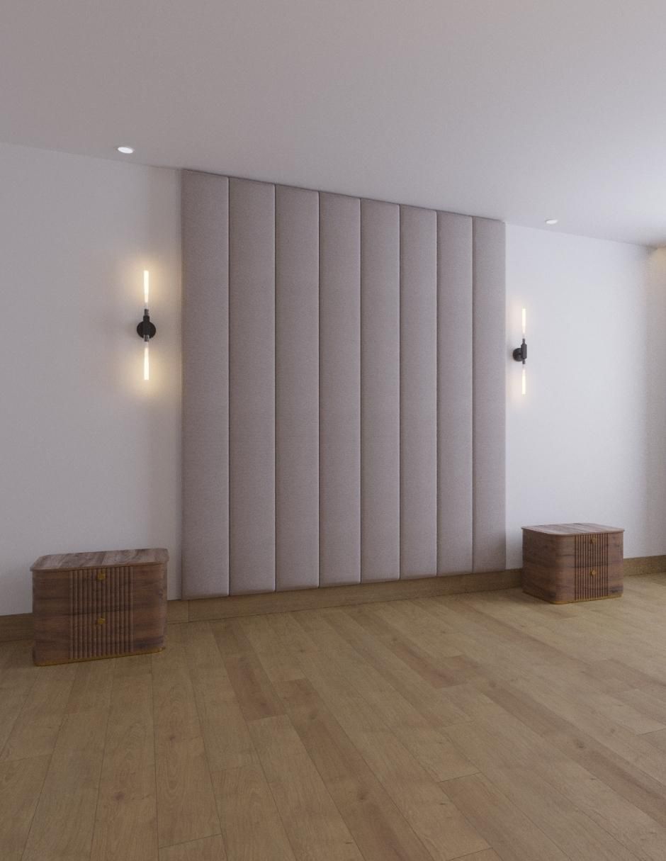 Cama Modern Luxury de tela 5
