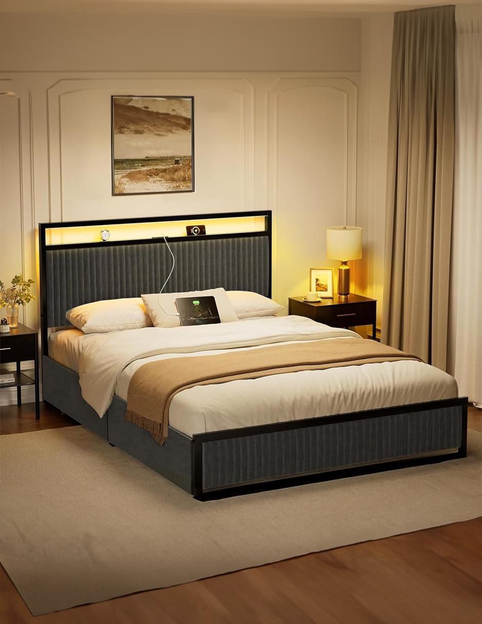 Base para cama de metal