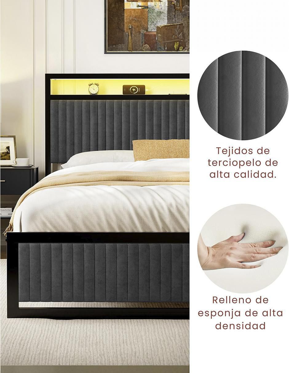 Base para cama de metal 4