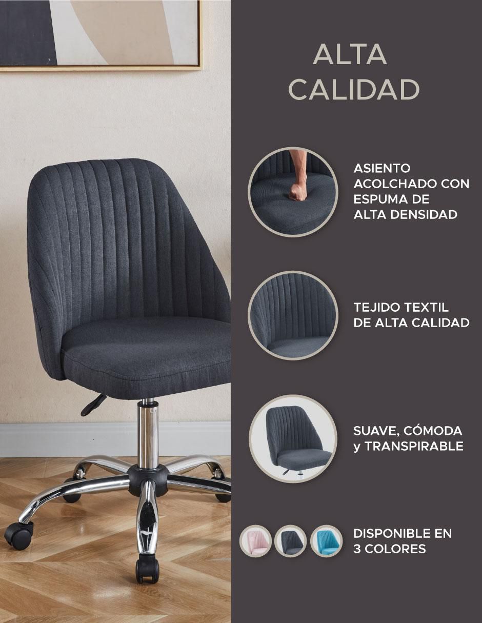 Silla de escritorio sin familia o colección elly "de" mezcla de materiales
