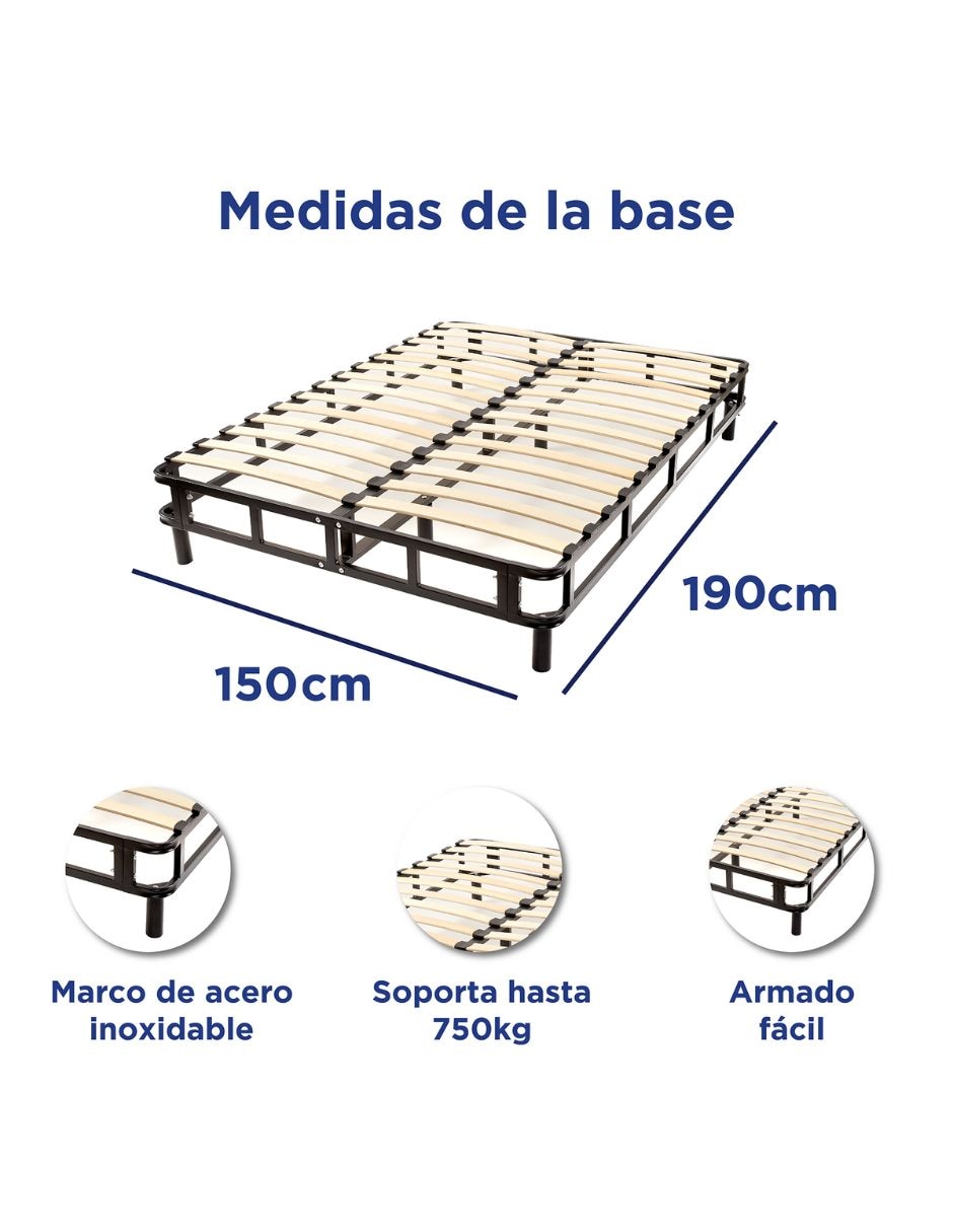 Base para cama de metal