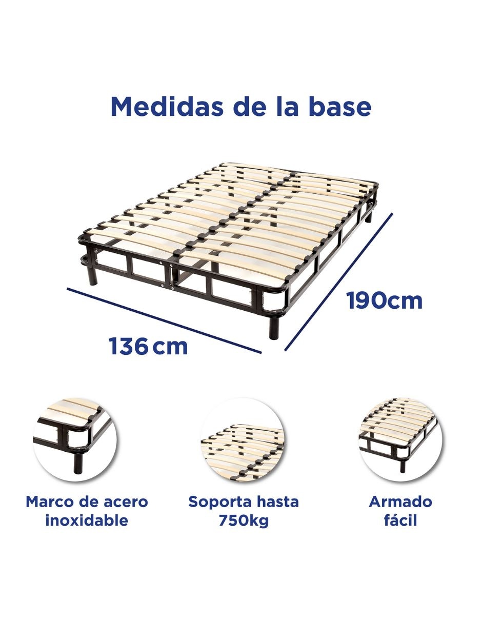 Base para cama de metal 2