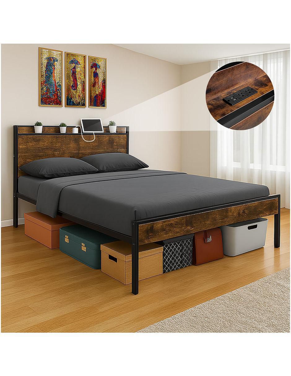 Base para cama armable matrimonial 2