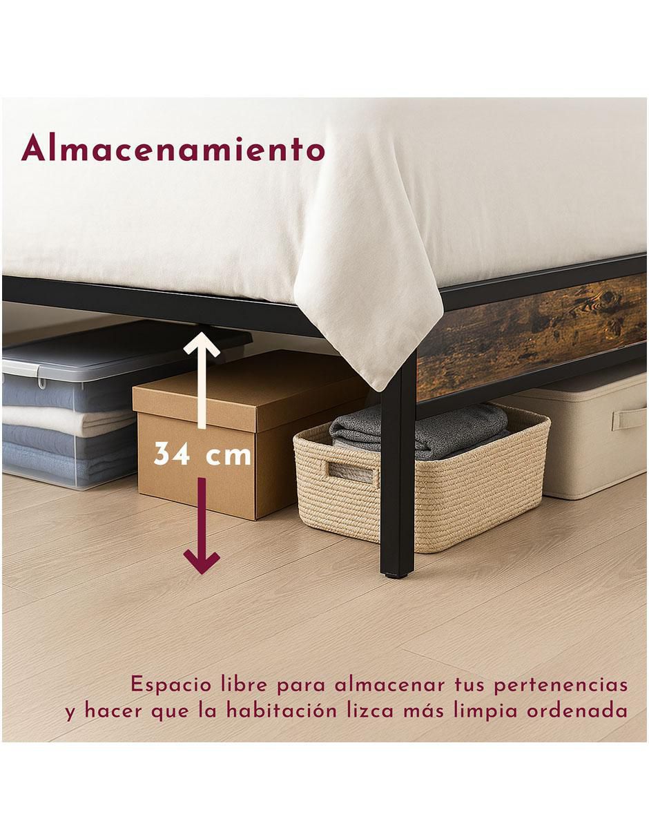 Base para cama armable matrimonial 4