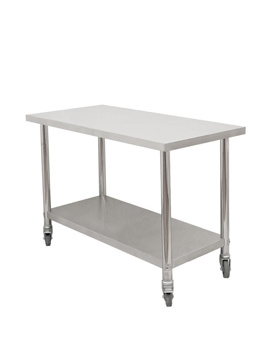 Mesa de acero inoxidable