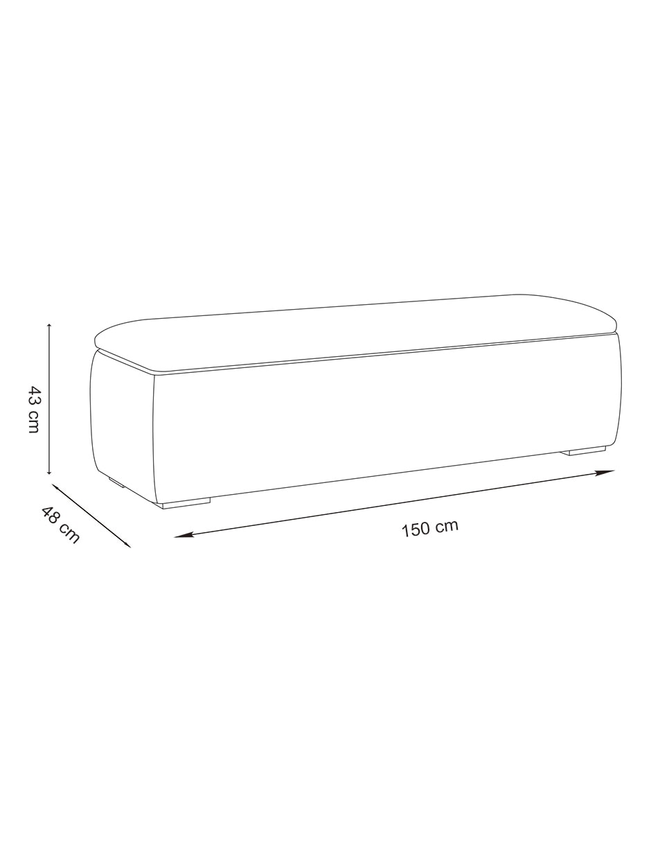 Pie de cama Argos de madera 6