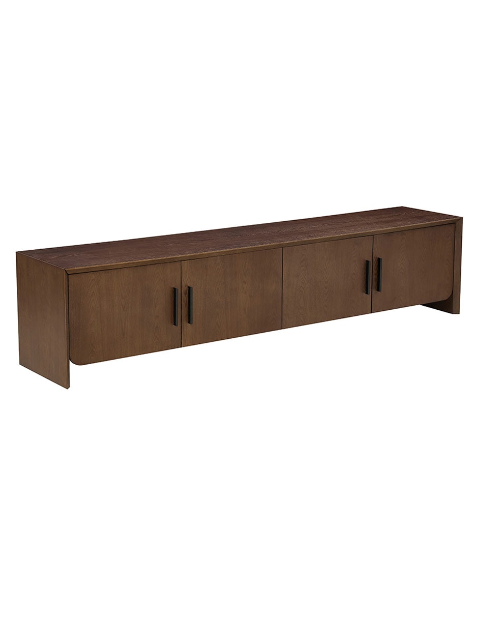MUEBLE DE TV LUXOR RE MDF, CAFÉ 3