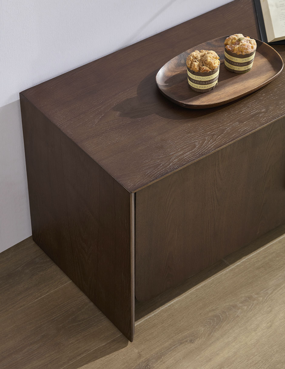 MUEBLE DE TV LUXOR RE MDF, CAFÉ 6