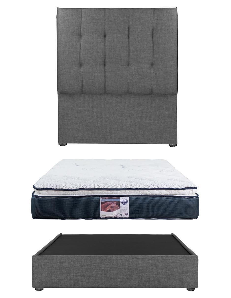 Set Recámara Kenzo mónaco de madera pino