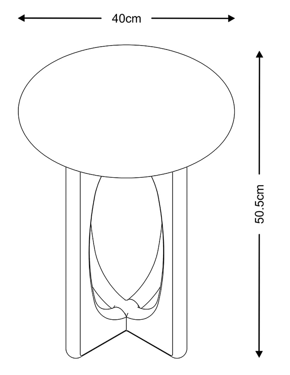 Mesa lateral Byblos Re 7