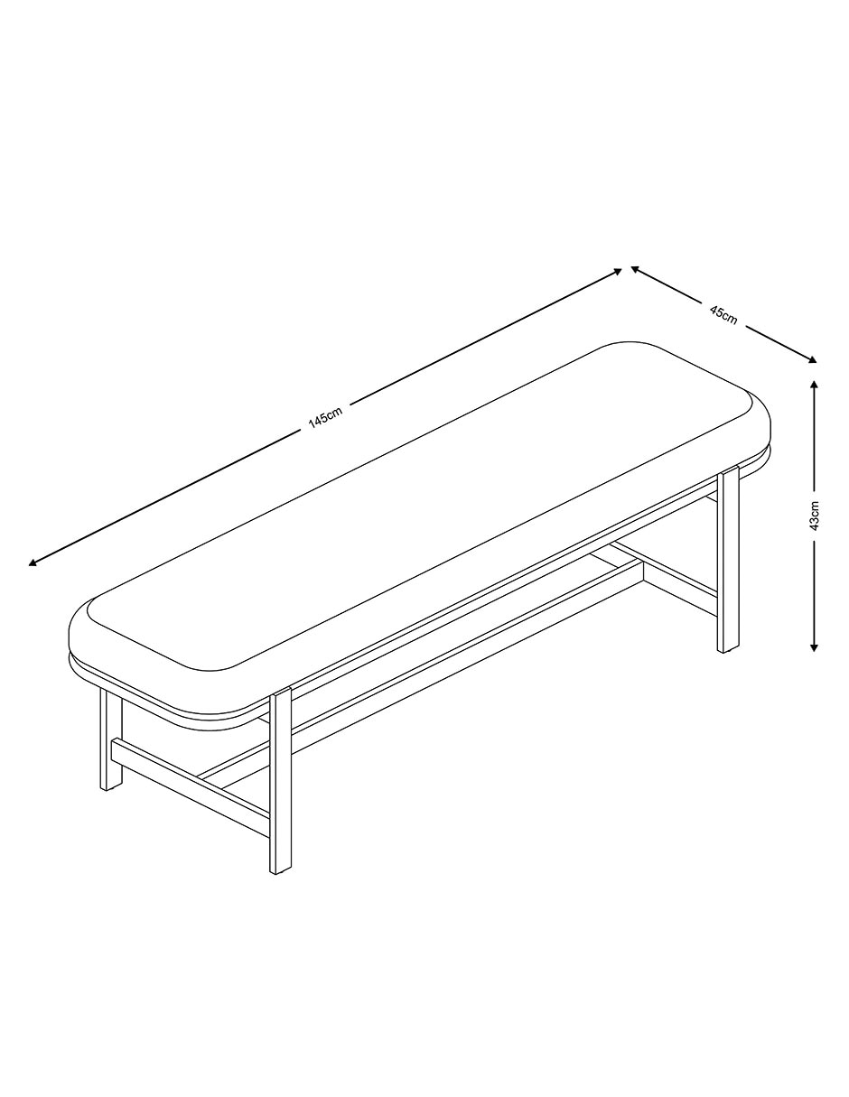 Pie de cama Marie Re de acero inoxidable 7