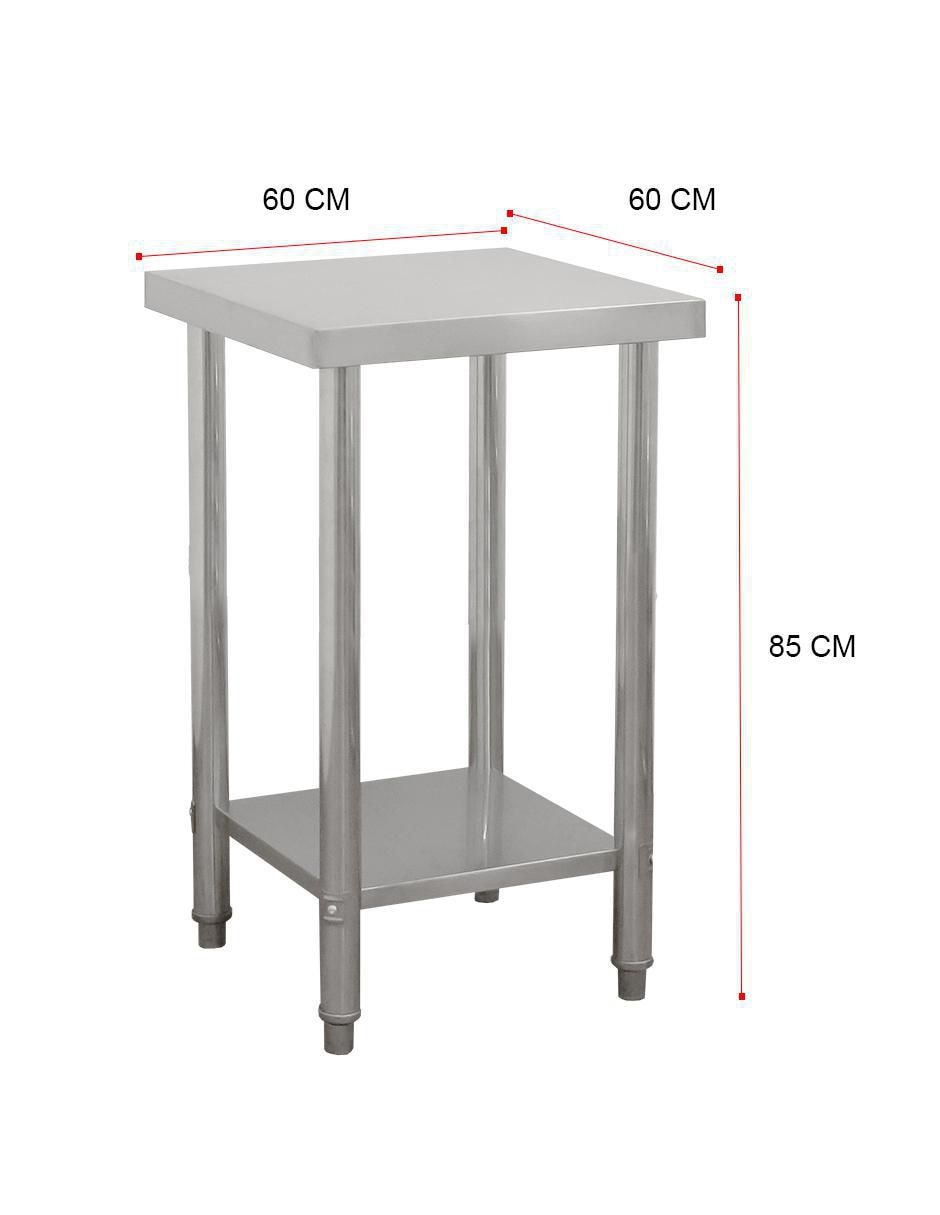 Mesa auxiliar de acero inoxidable 6