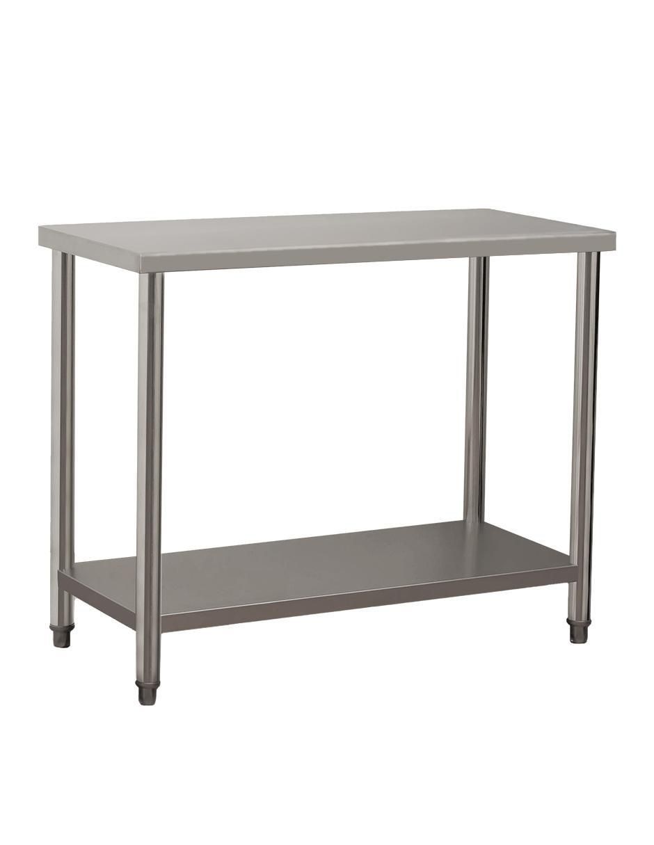 Mesa de servicio de acero inoxidable 3