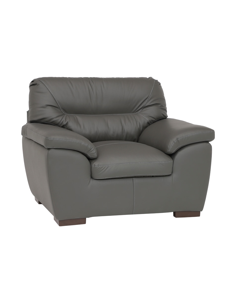Sillón Artic de piel y vinil 2