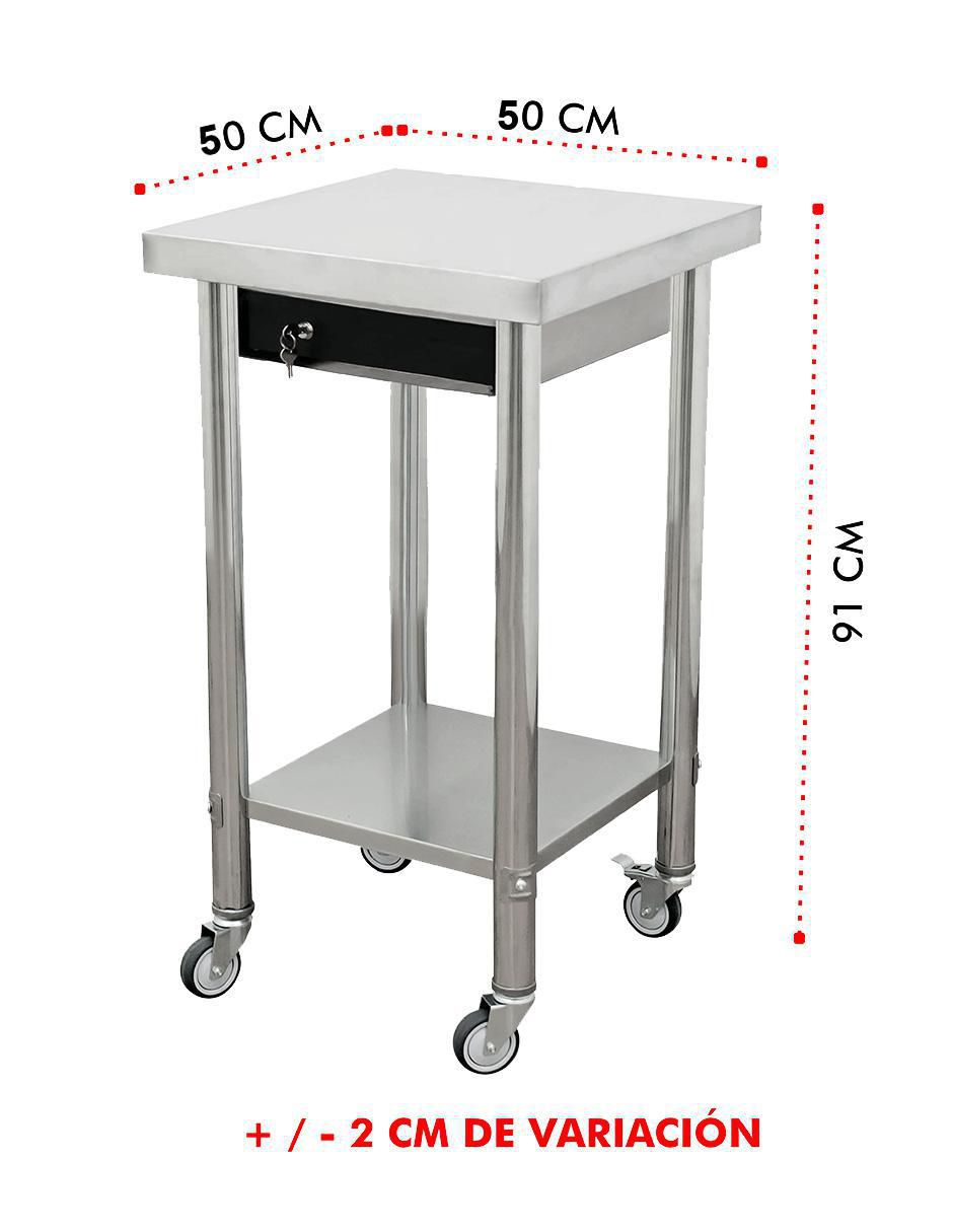 Mesa de acero inoxidable 8