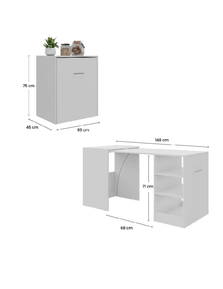 Escritorio de MDF 9