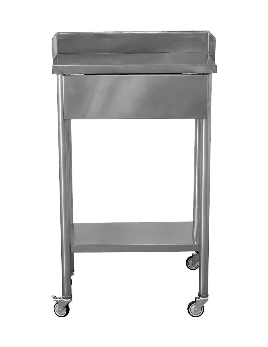 Carro de servicio áreas múltiples acero inoxidable 5